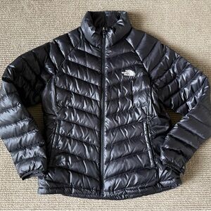 The North Face Women's Down 550 Fill Puffer Jacket TNF Black Size Large EUC